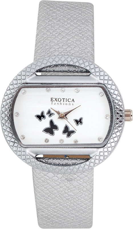 Exotica Fashions EFL-09-White Basic Analog Watch - For Women