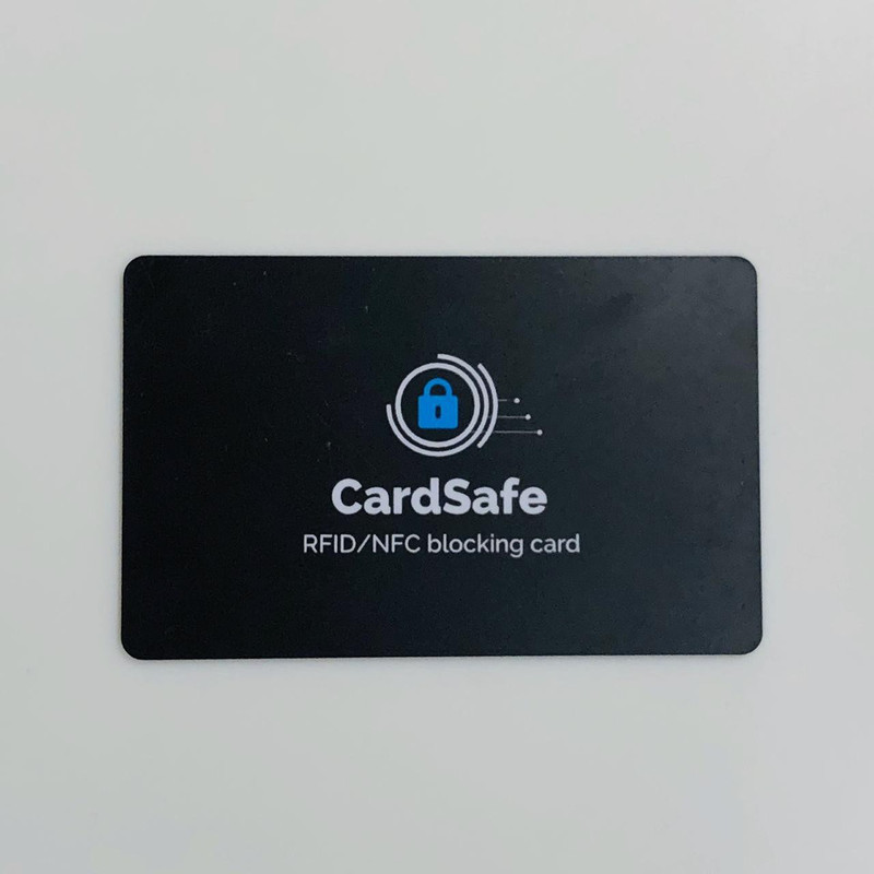 cardsafe RFID/NFC blocking card Anti-Radiation Card(Generic)