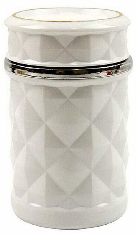 Oshotto White Plastic Ashtray(Pack of 1)