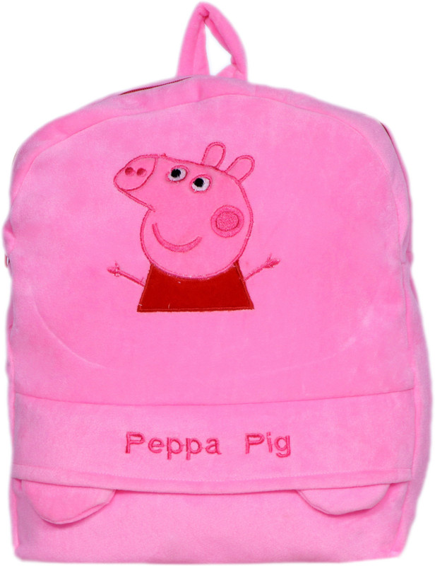 kindertas Premium Quality Pink Peppa Pig Kids Bags School Bag(Pink, 14 L)