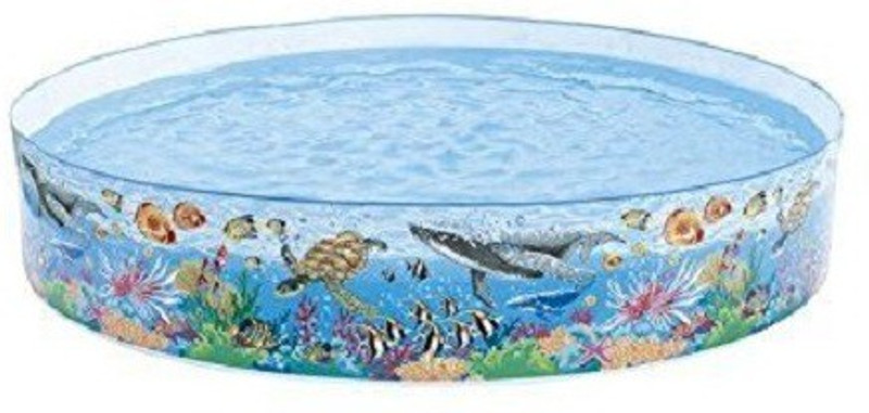 SND Intex Snapset Pool, Multi Color (8-feet)(Multicolor)