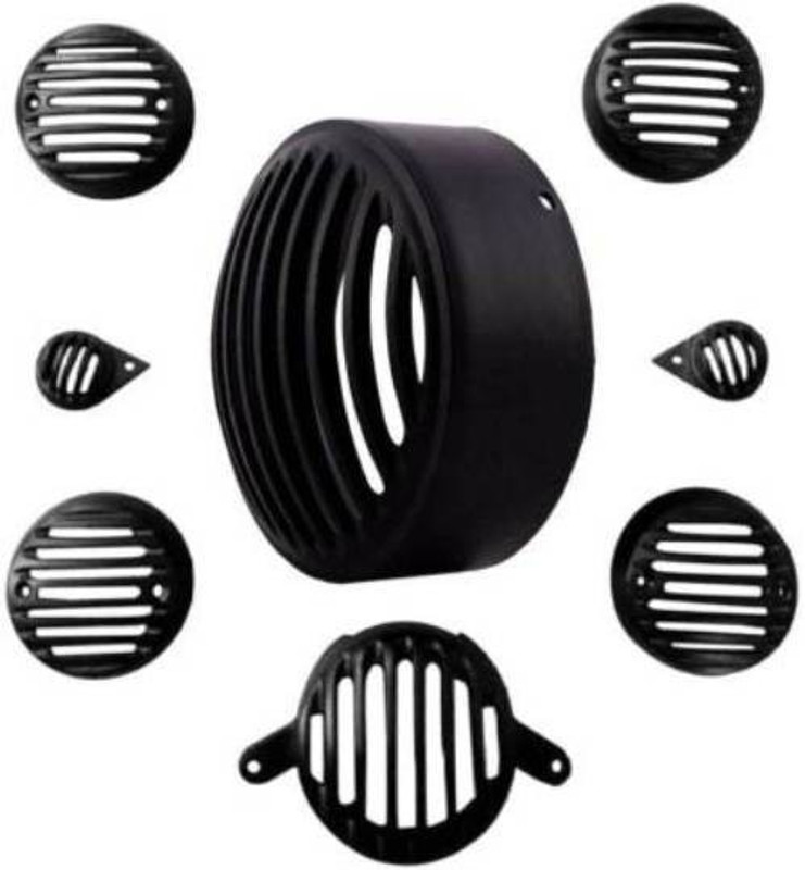 victrix V002_HEAD_LIGHT_GRILL Bike Headlight Grill(Black)