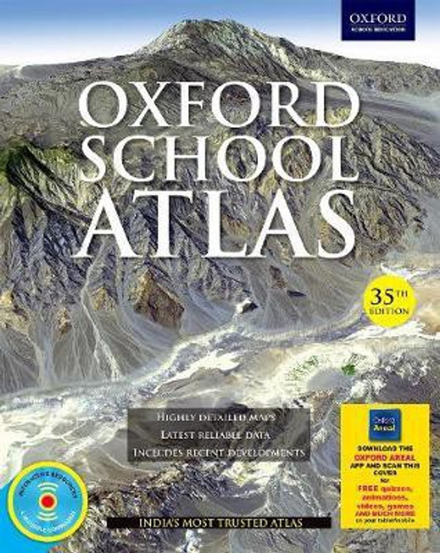 Oxford School Atlas - Highly Detailed Maps Latest Reliable Data Includes Recent Developments 35 Edition(English, Hardcover, Kalam A. P. J. Abdul)
