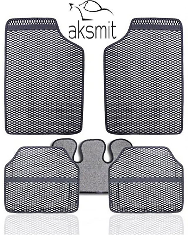 aksmit Rubber Standard Mat For  Universal For Car Universal For Car(Grey)