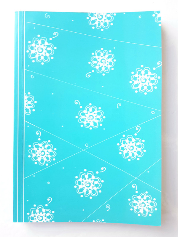 thepaperstorystudio A5 Notebook(Handmade, Cyan)
