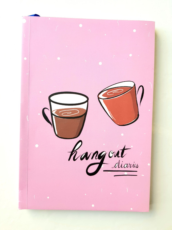 thepaperstorystudio A5 Diary(Handmade, Pink)