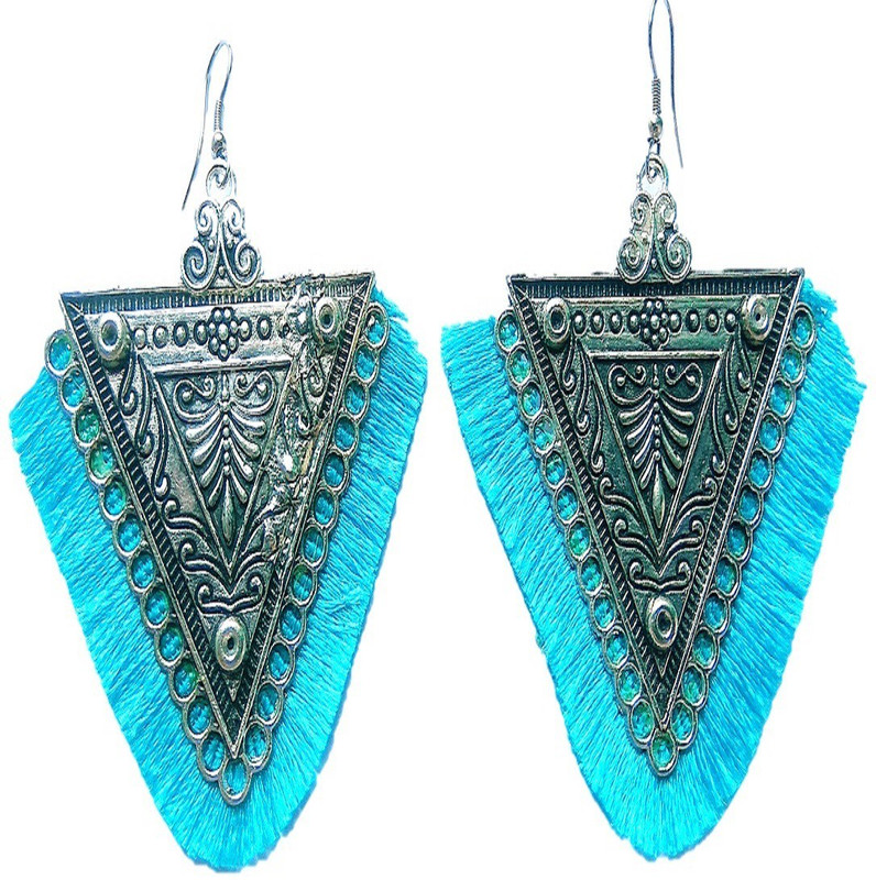 muan earring Muan fashion world earring precious women and girls fashion earring Metal Chandbali Earring