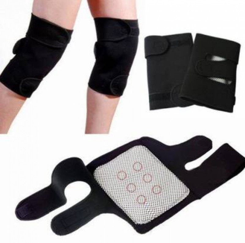 maniya brothers Magnetic Therapy Knee Hot Belt Hand Grip/Fitness Grip(Black)