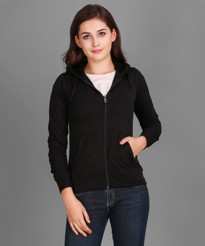 Christy World Full Sleeve Solid Women Jacket