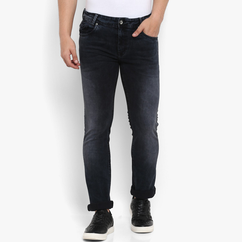 Mufti black jeans price store