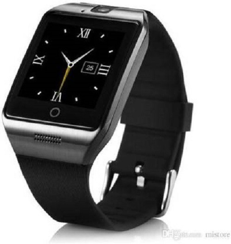 aybor smart calling watch with bluetooth black Smartwatch(Black Strap FREE SIZE)