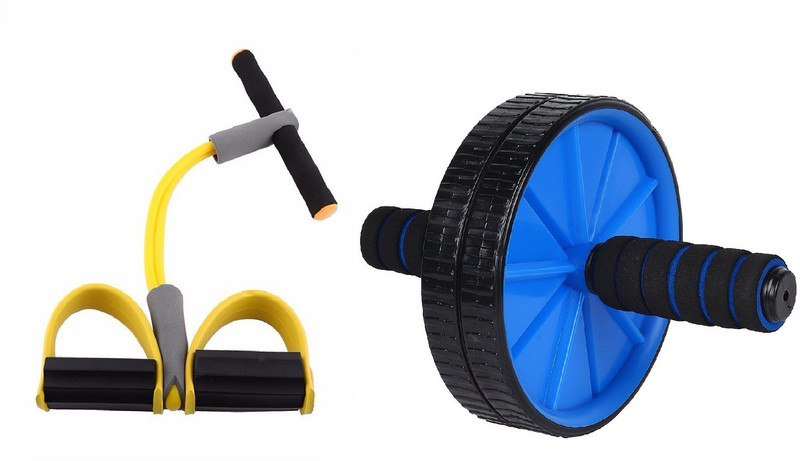 marcrazy Pull Reducer * ab wheel roller (combo multicolor ) Ab Exerciser(Multicolor)