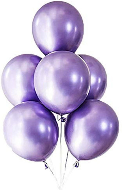 sadhsvi Solid Balloons Purple 20 Pc Balloon(Purple, Pack of 20)