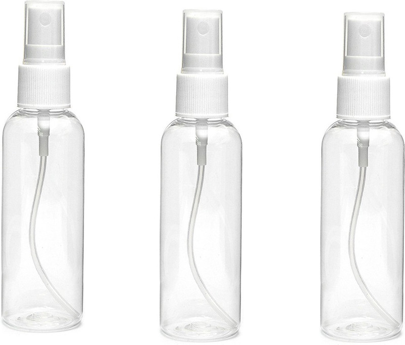 batwada Spray Bottle 100 ml Bottle(Pack of 3, Clear)