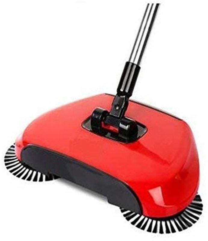 manarth enterpris Rotating Cordless Vacuum Easy Hand Push Floor Dust Cleaning Sweeper Mop Silicone Dry Broom(Multicolor, Pack of 1)