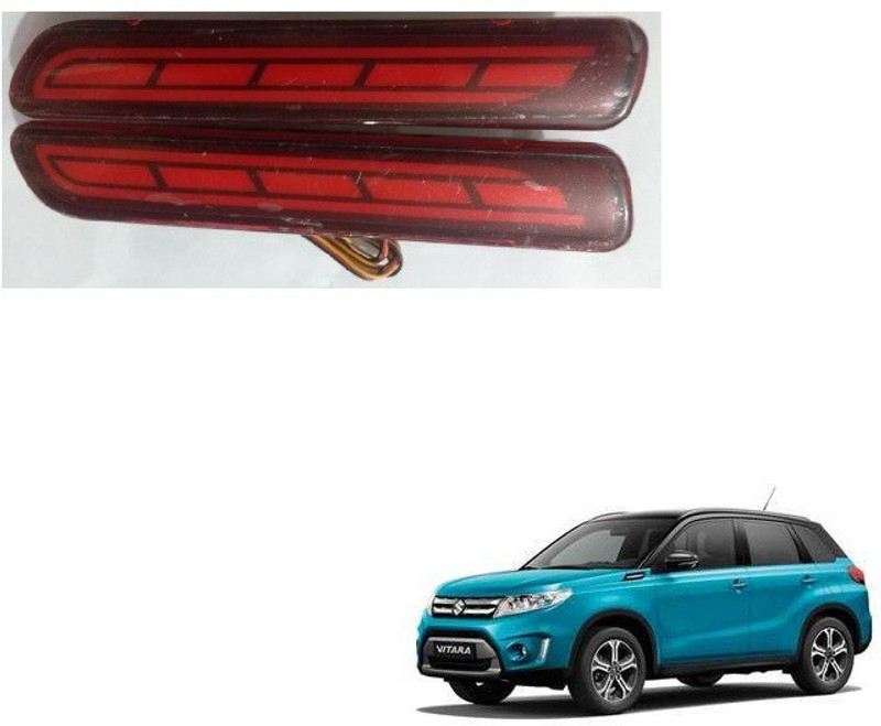 Autofetch 14993 Car Reflector Light(Red)