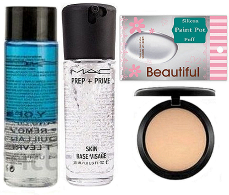 paint pot Silicon Puff, Prep+Prime Skin Base Visage Primer(4 Items in the set)