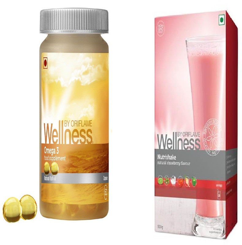 Oriflame Wellness Omega & Nutri shake(2 Items in the set)