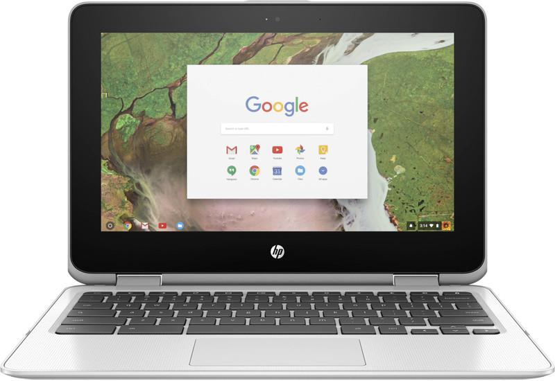 HP Chromebook x360 Celeron Dual Core - (4 GB/32 GB EMMC Storage/Chrome OS) 11-ae040nr Chromebook(11.6 inch, Snow White)