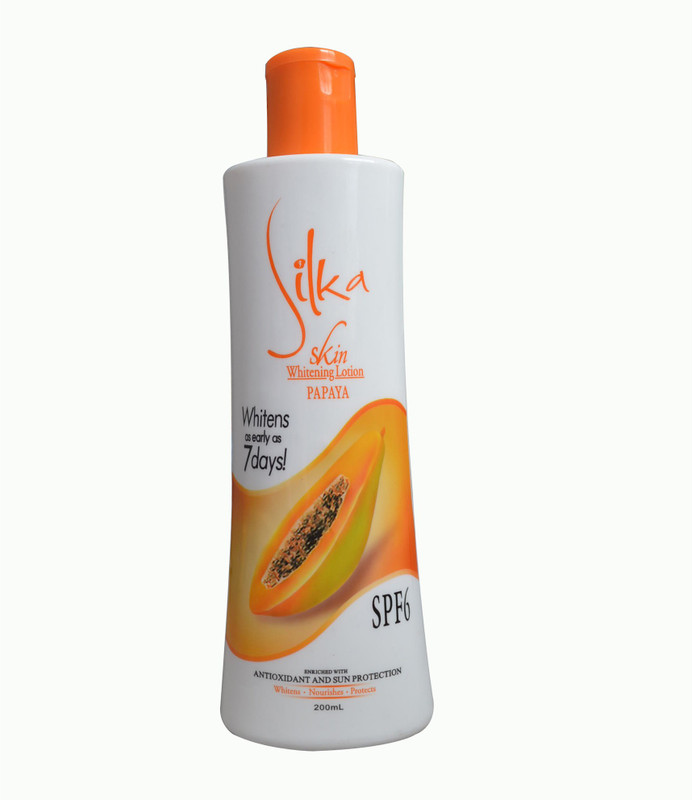 silka skin whitening lotion(200 ml)