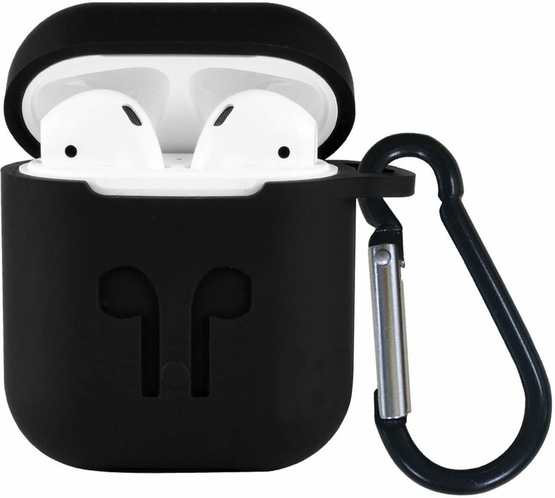 luxify Silicone Latch Headphone Case(black Silicone Case)