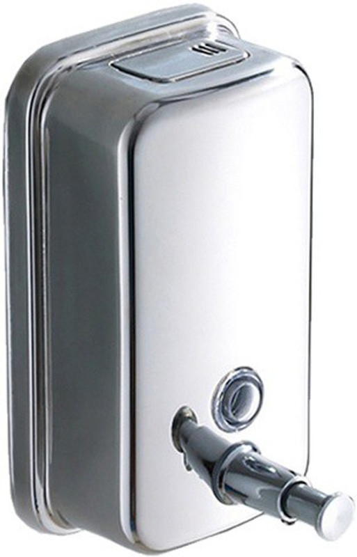 maxaccessories 500ml Stainless Steel Soap Shampoo Dispenser Action Wall Mounted 500 ml Gel, Lotion, Conditioner, Soap, Shampoo Dispenser