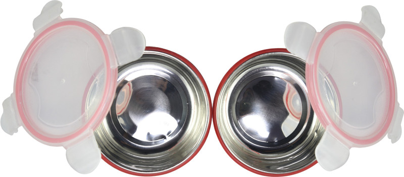 3mads Microwave Safe 2 Container Tiffin with Bag 2 Containers Lunch Box(700 ml)