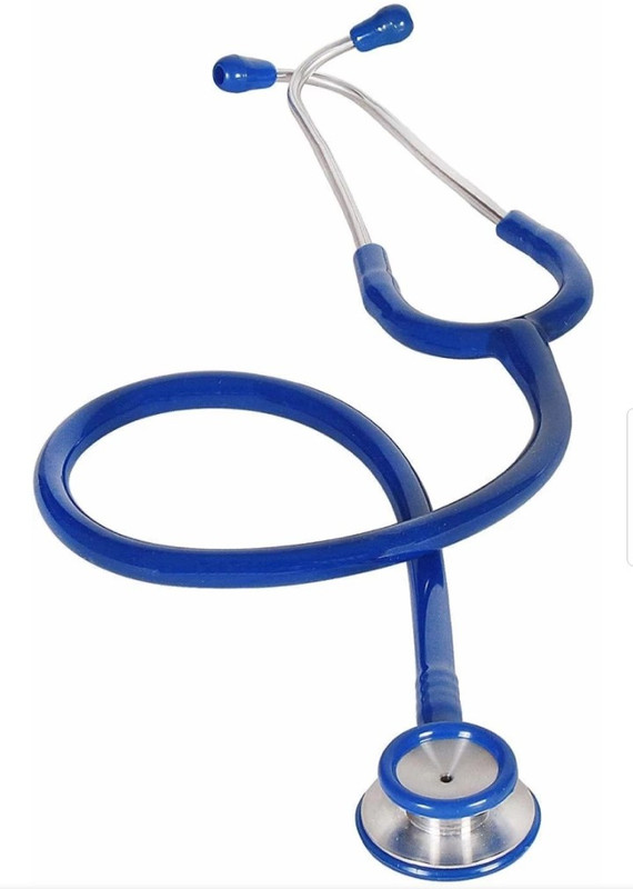 rsc healthcare MEDICAL STUDENT ACOUSTIC STETHOSCOPE BEST QUALITY Stethoscope(Blue)