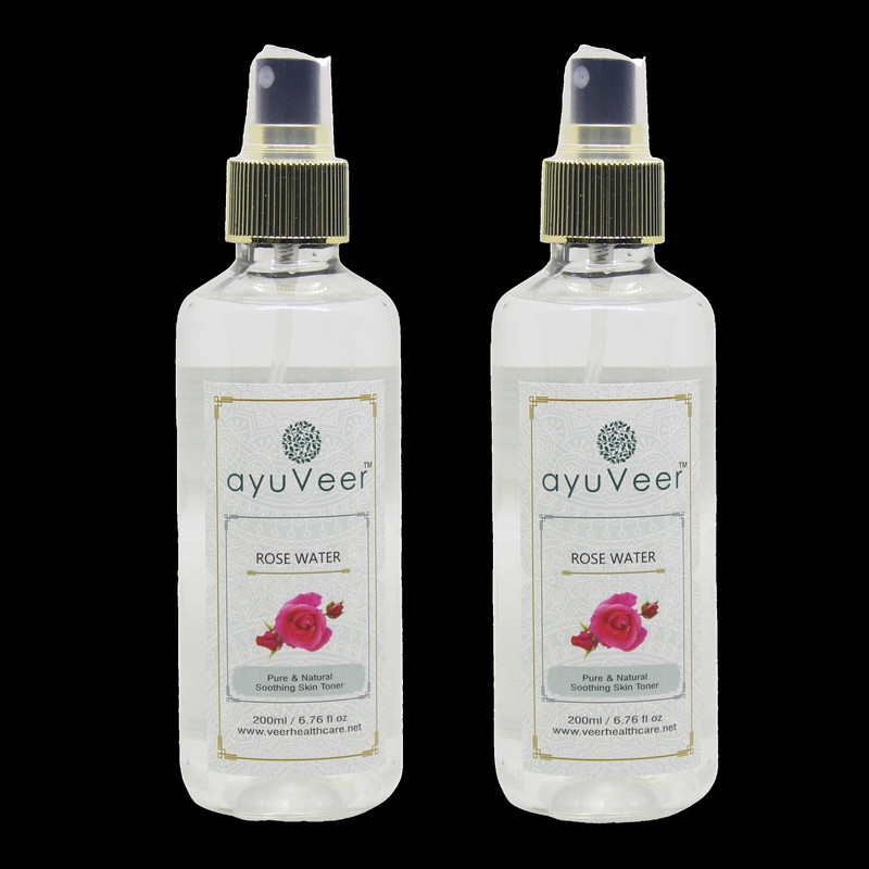 ayuveer Pure and Natural Rose Water(200 ml)
