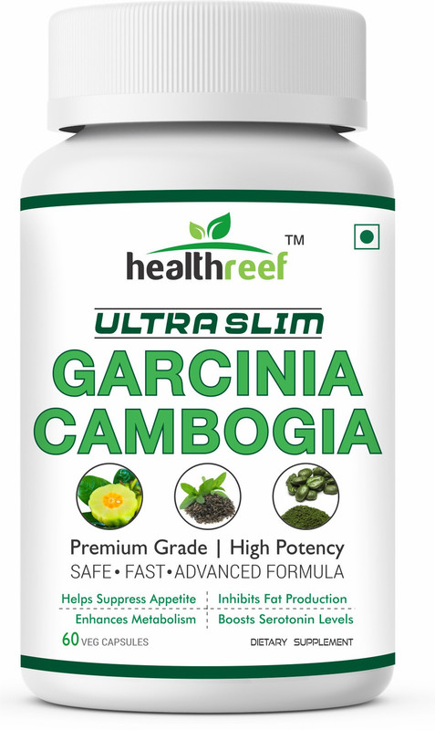 healthreef Ultra Slim Garcinia Cambogia With Green Tea & Green Coffee Extract(60 No)
