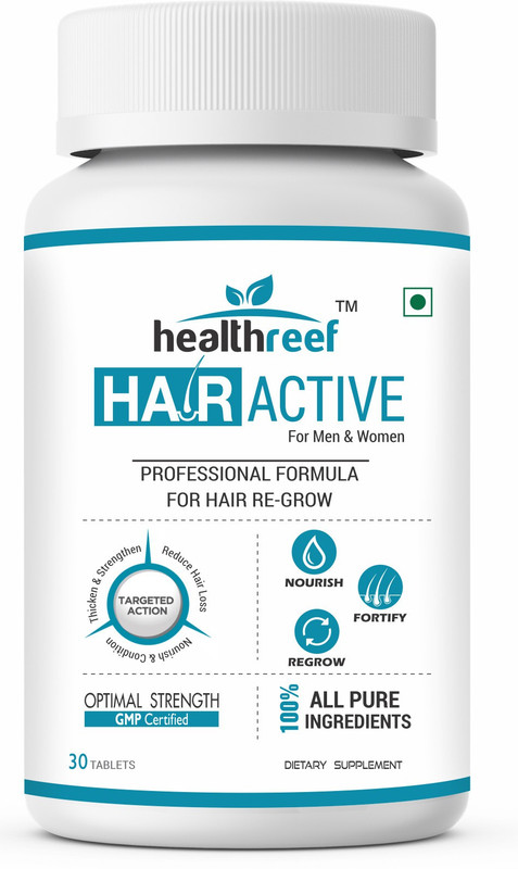 healthreef Hair Active Professional Formula For Hair Re-Growth(30 No)