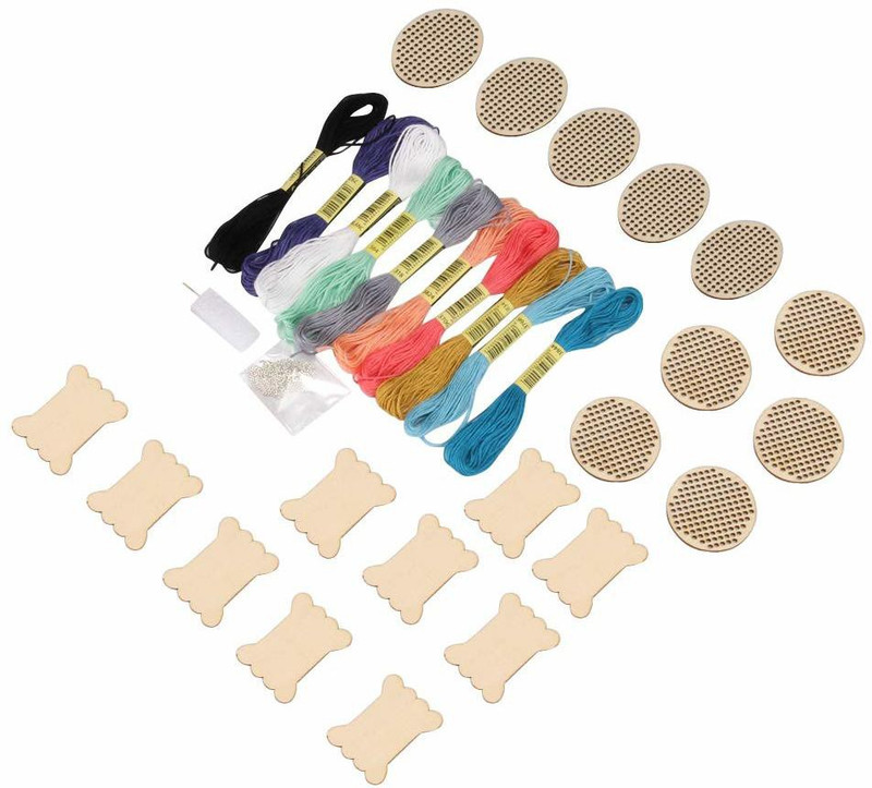 kids world Embroidery Circle Sewing Kit