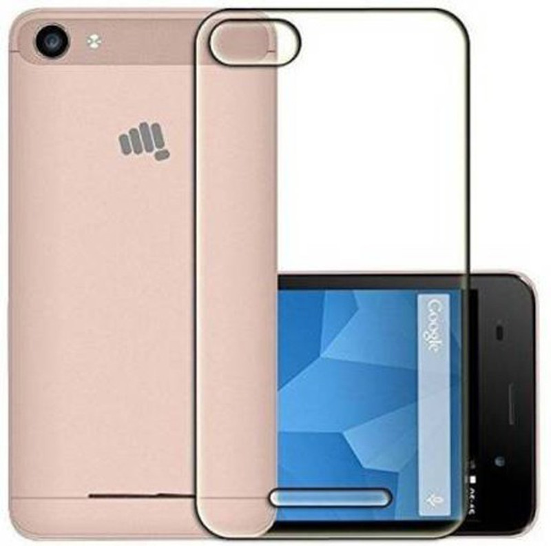 shellmo Back Cover for Micromax Canvas Spark 2 Plus Q350(Transparent, Shock Proof)