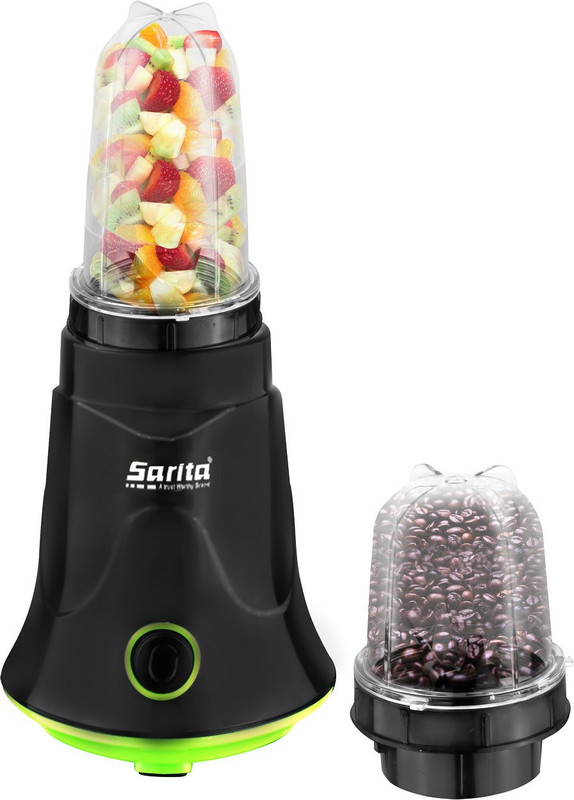 sarita power grinding -blending Smart Chef power -400 400 Juicer Mixer Grinder(Black, Red, 2 Jars)