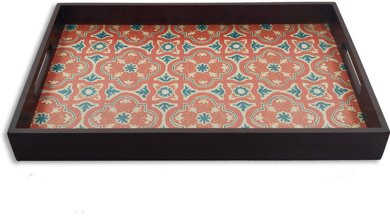 kazuridcor Large Rectangle Bohemien Tray