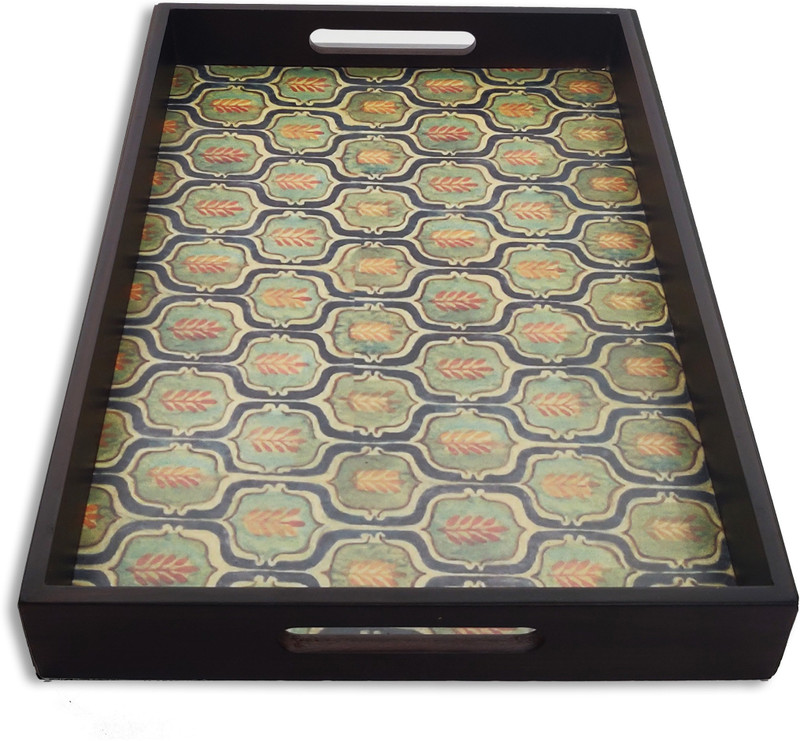 kazuridcor Large Rectangle Mughal Tray