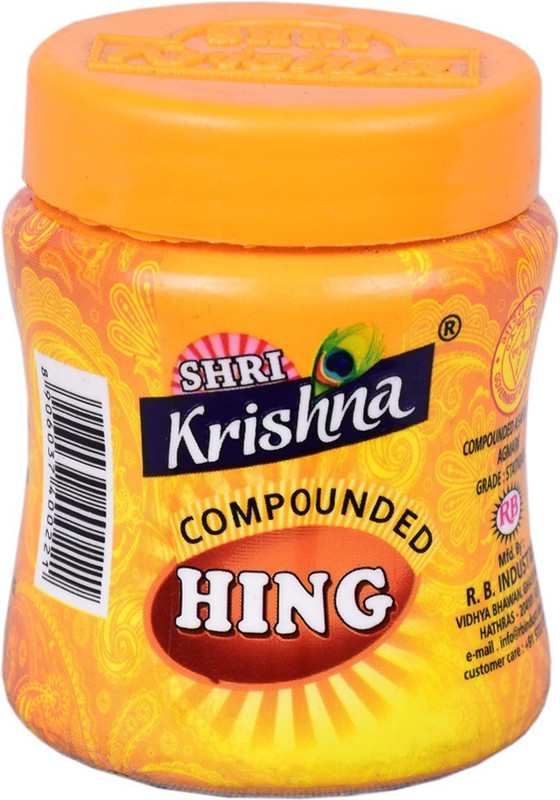 shri krishna hing Strong Compounded Hing(10 x 25 g)