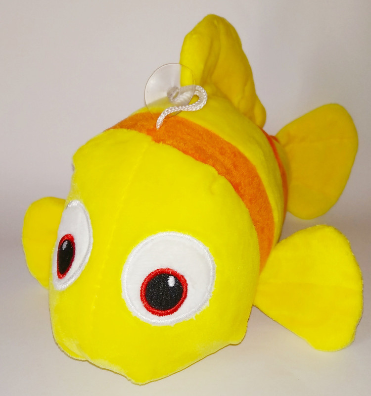 duha sales Stuffed Soft Toy Nemo Fish  - 32 cm(Yellow/Orange)