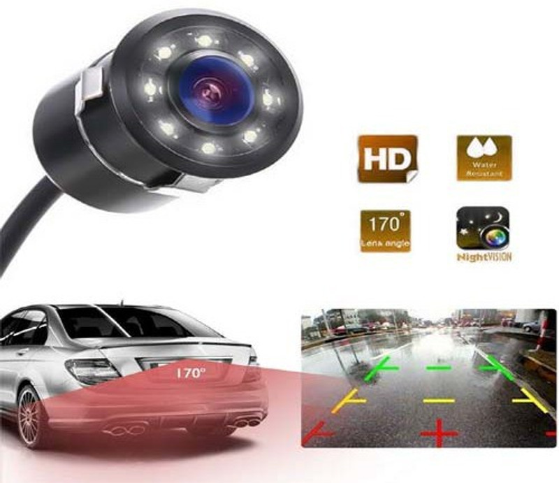 CapeShoppers 8 Led Night Vision HD Camera Vehicle Camera System CapeShoppers 8 Led Night Vision HD Camera Vehicle Camera System