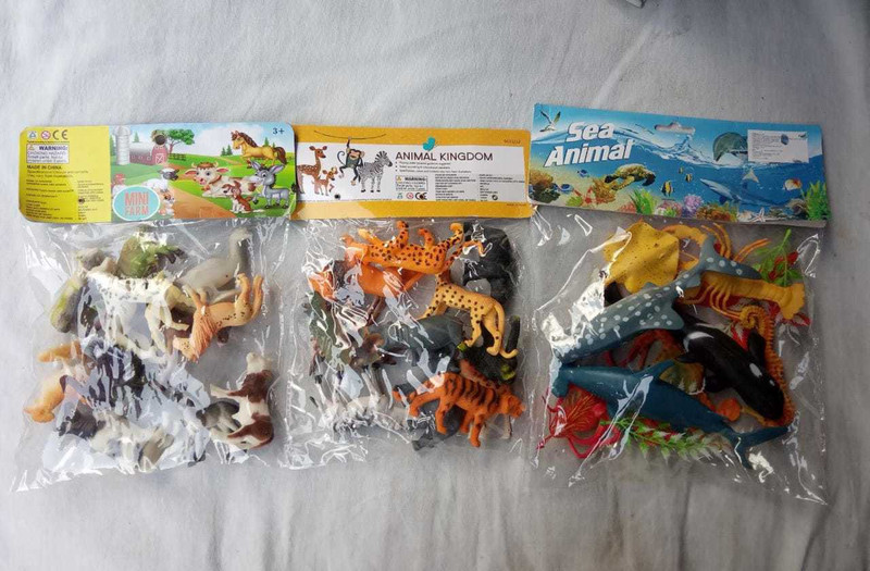 hubble bubble WILD, FARM AND SEA ANIMALS COMBO SET(Multicolor)