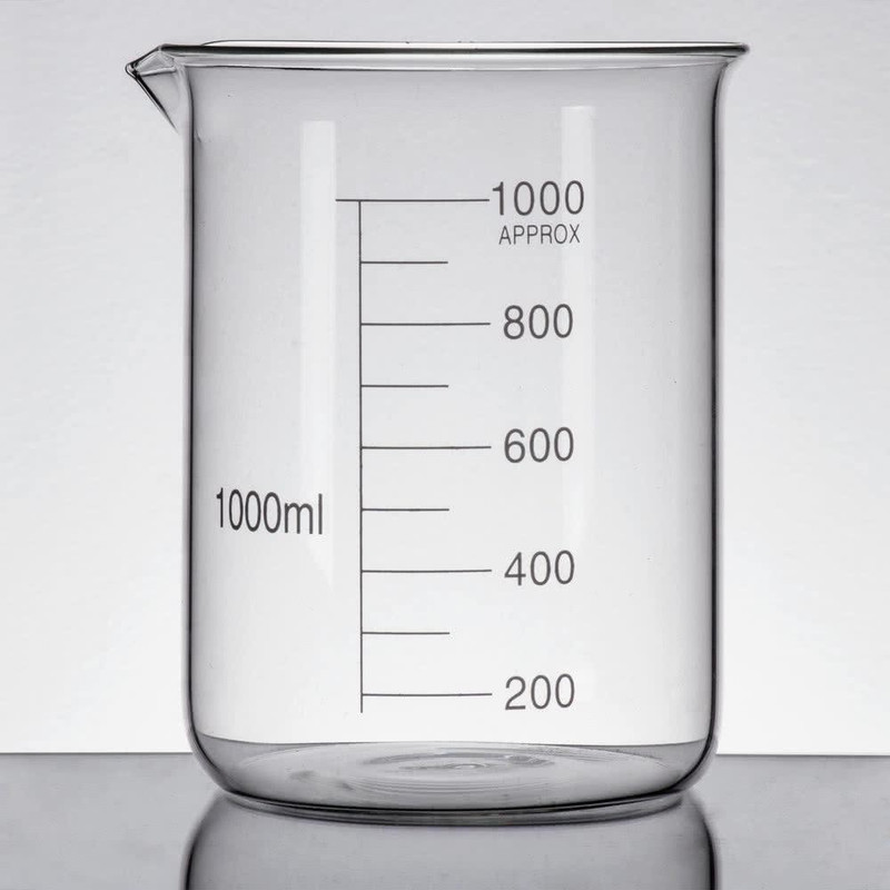 msico 1000 ml Measuring Beaker(Pack of 2)