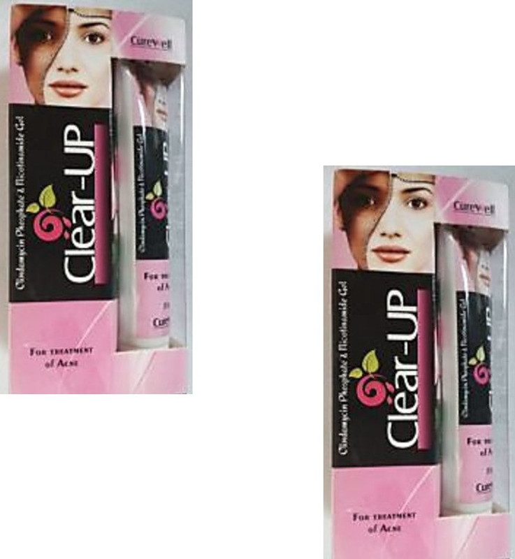 curewell Clear-Up Gel For Spots Acne pack of 02(20 g)