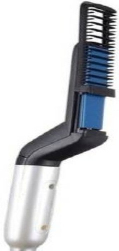 mjshopee Electric Beard/Hair Straightener Care Comb Multifunctional Curly Hair Electric Beard/Hair Straightener Care Comb Multifunctional Curly Hair Hair Straightener (Black) Men Quick Beard Straightener Hair Comb Hair Straightener Hair Straightener(Multicolor)