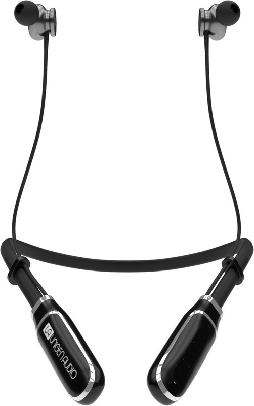 unigenaudio 5 Bluetooth Headset with Mic(Black, In the Ear)