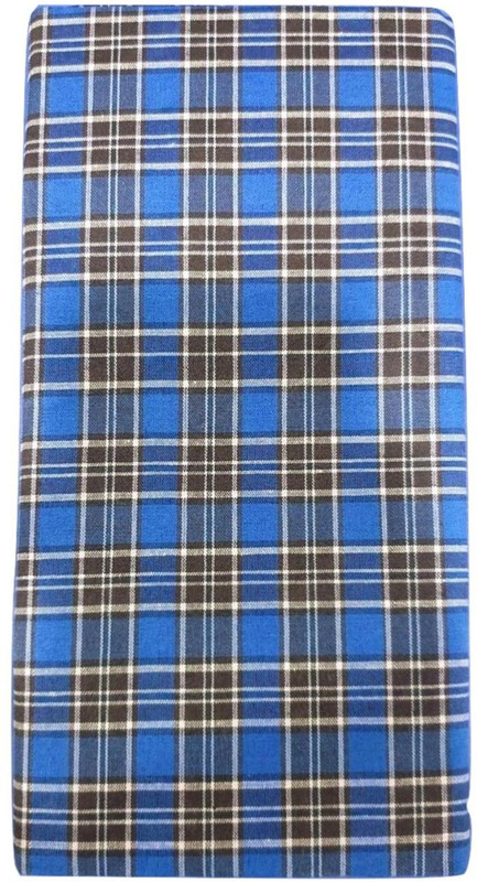 244 Checkered Blue Lungi