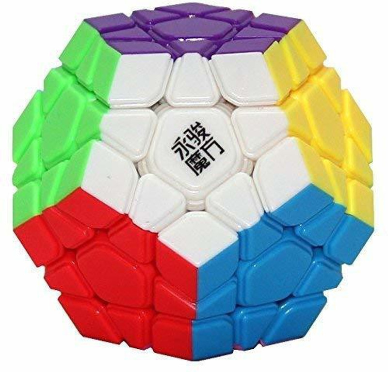 yamama Megaminx High Speed Stickerless Rubix Cube Pentagon Magic Rubik(1 Pieces)