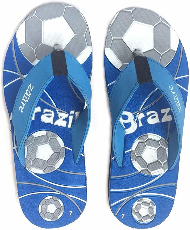 zaare Brazil Blue Flip Flops