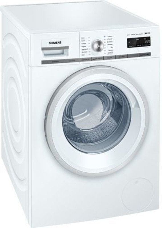 Siemens 8 kg Fully Automatic Front Load with In-built Heater White(WM12W440IN)