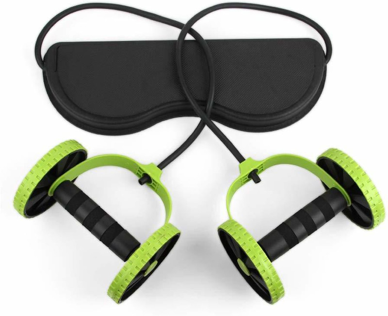 star yoga Multi Functional Abdominal Trainer Wheel Ab Exerciser(Black)