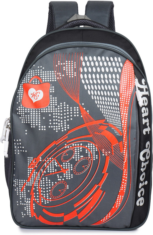 heart choice Men Stylish Collage and Laptop Bags 20 L Backpack(Black)